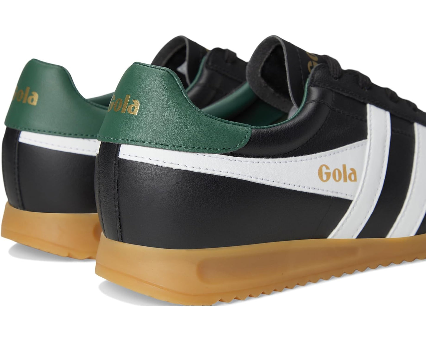 Men's Gola Stadium Black/White/Evergreen