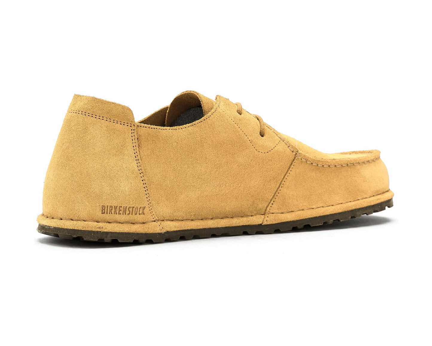 Men's Birkenstock Utti Lace Up - Suede Cork Brown