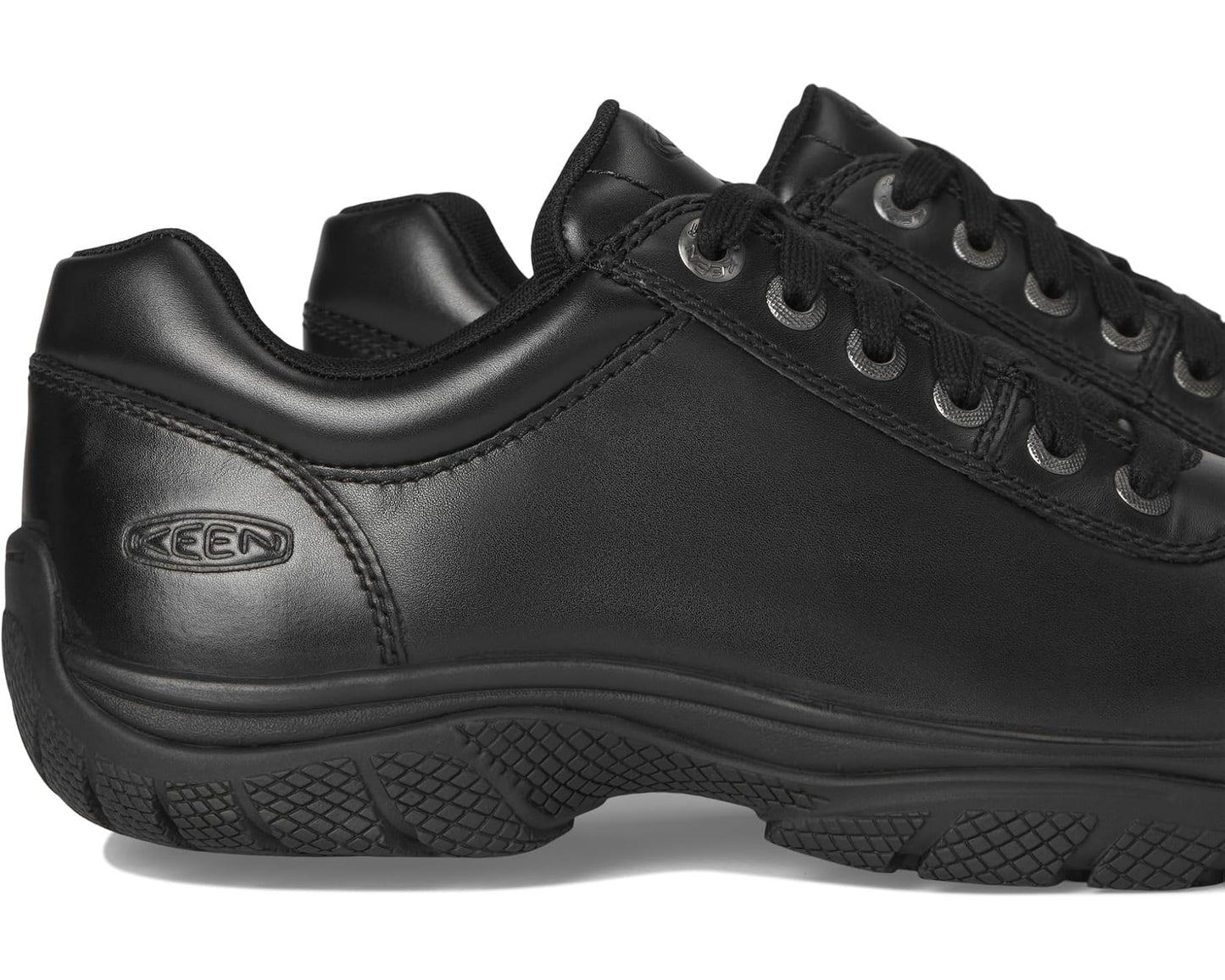 Men's KEEN Utility PTC Dress Oxford (Soft Toe) Black
