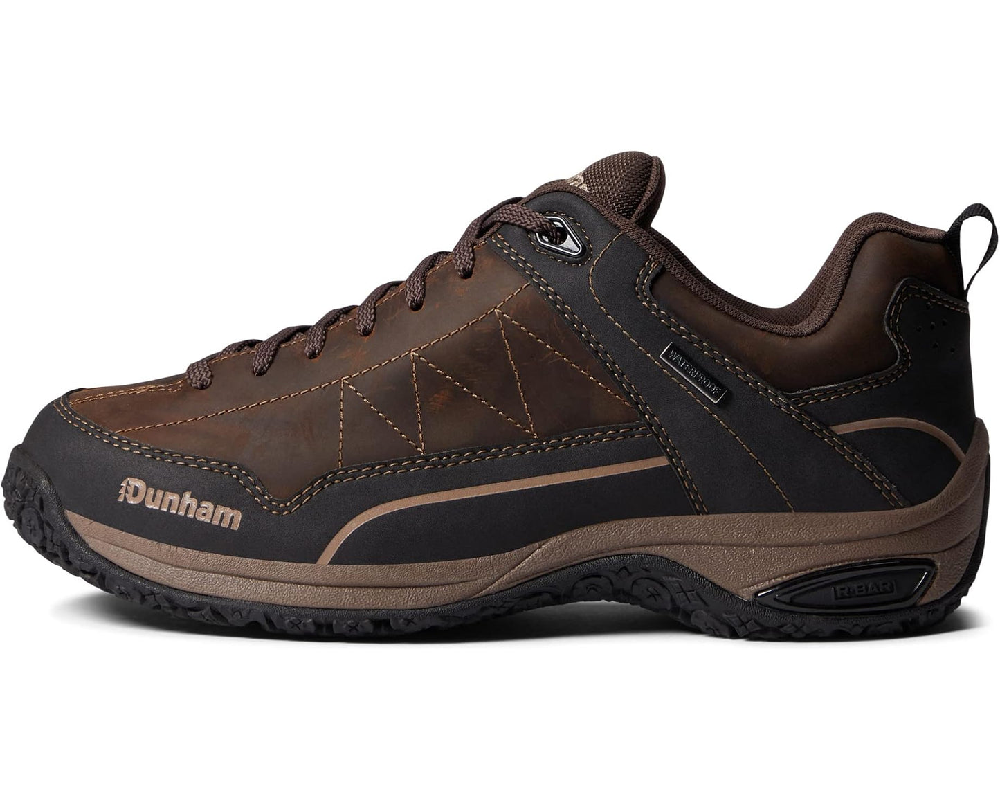 Men's Dunham Cloud Plus Waterproof Lace-Up Brown