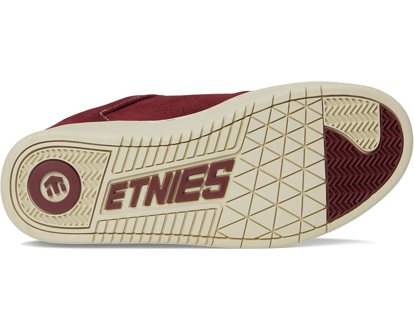 Men's etnies Scam Burgundy/Tan