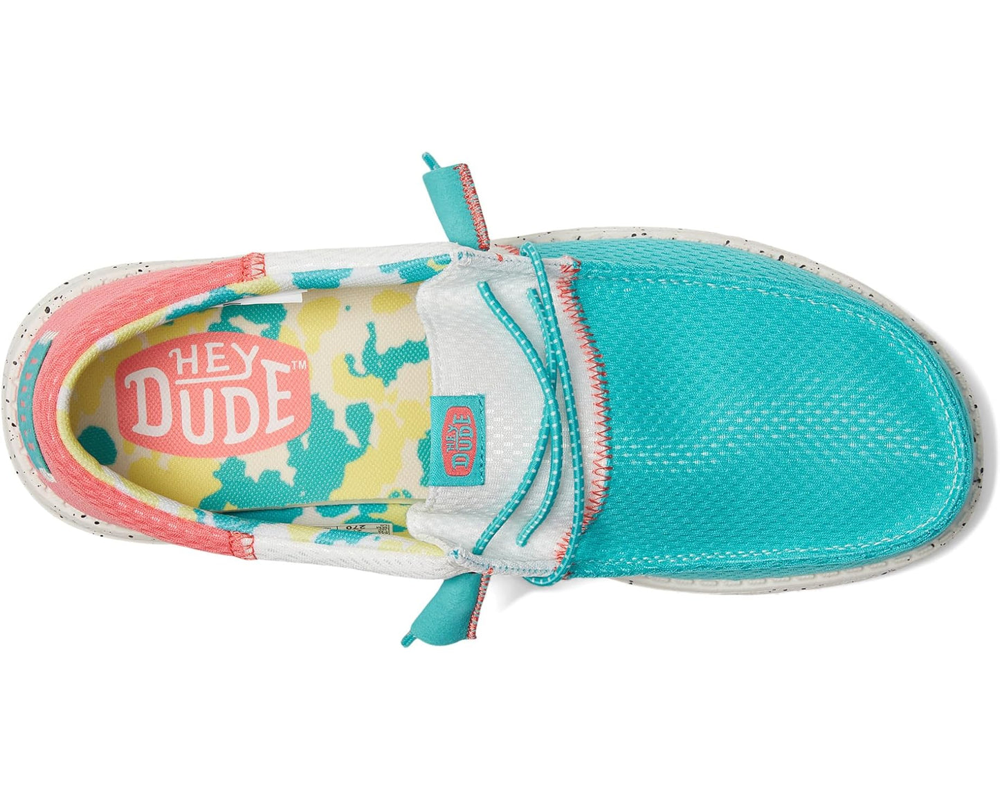 Men's Hey Dude Wally Tri Party Animal Ceramic Blue/Multi