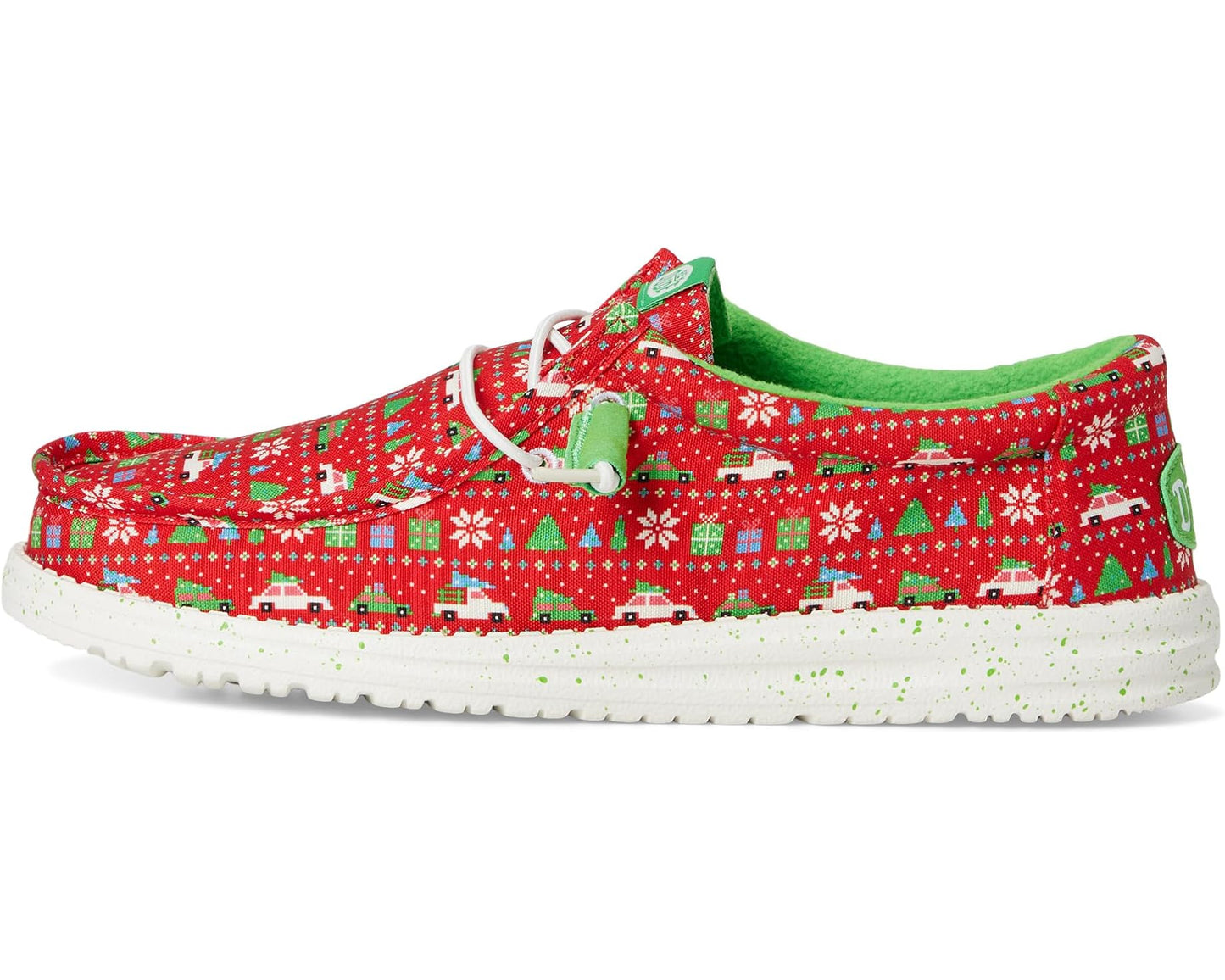 Men's Hey Dude Wally Holiday Sweater Red/Green/Multi