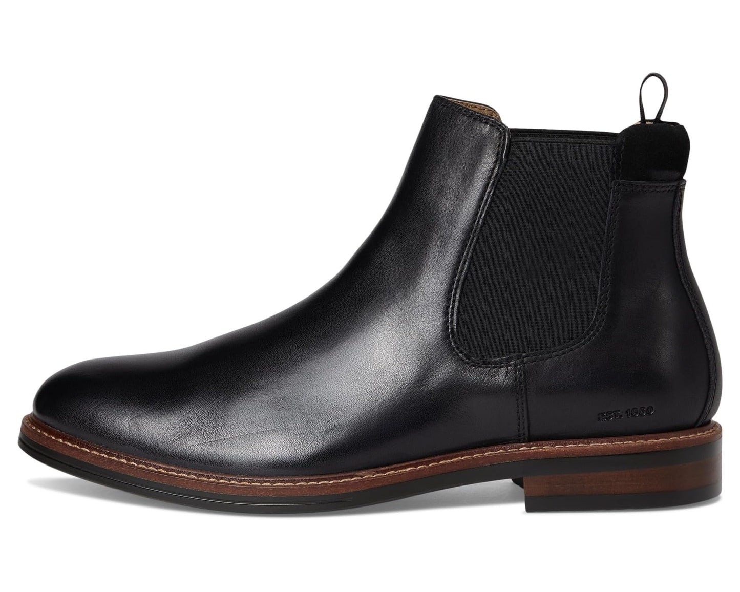 Men's Johnston & Murphy XC+ Durham Chelsea Boots Black Waterproof Full Grain