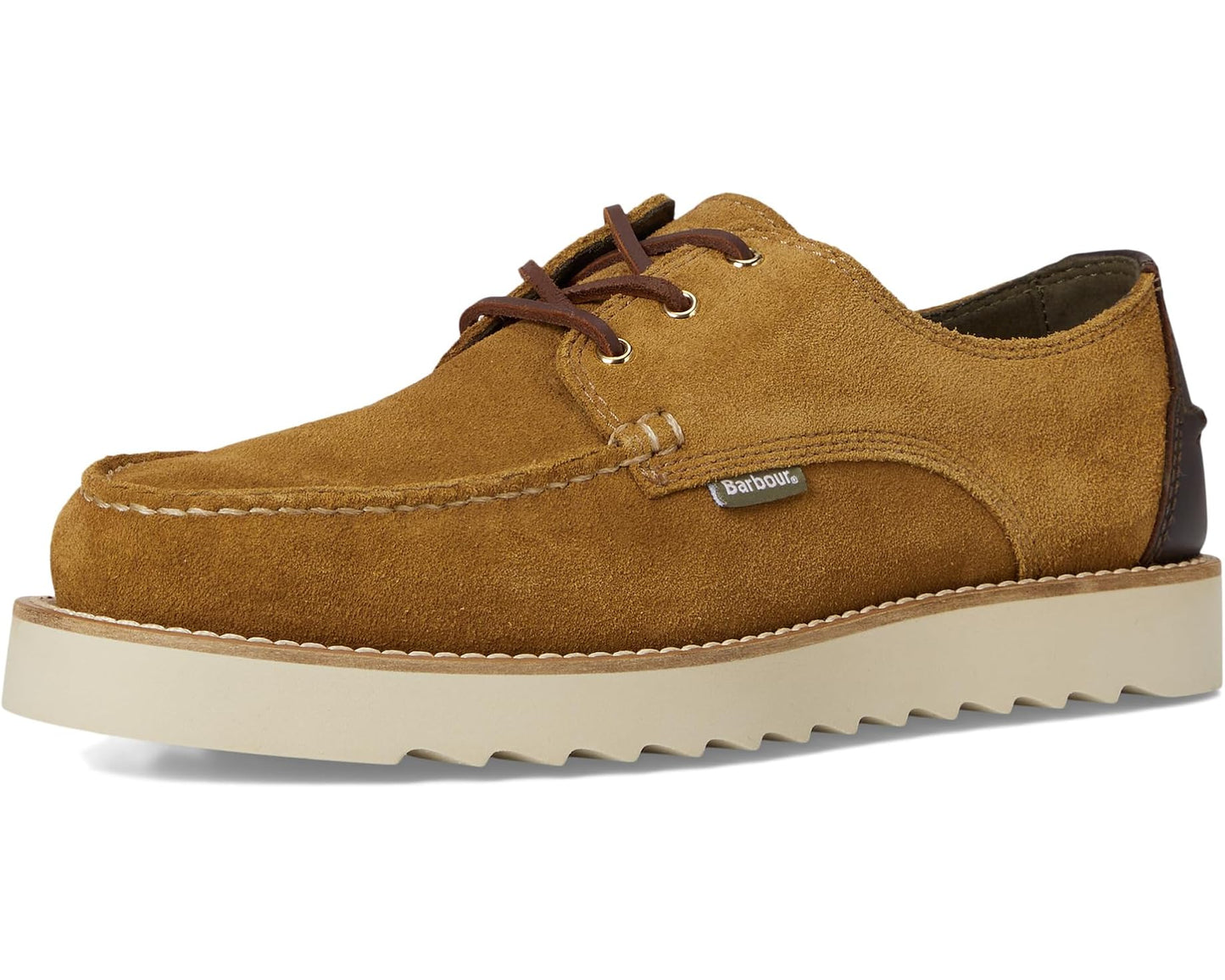 Men's Barbour Aydon Derby Shoe Toffee Suede
