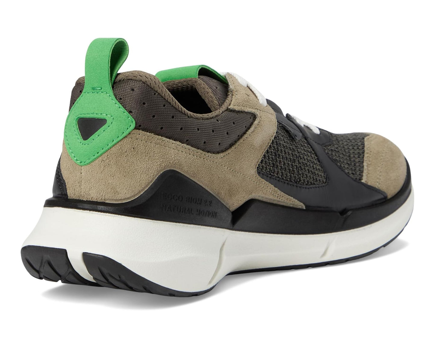 Men's ECCO Sport Biom 2.2 Sport Cross Trainer Sage Suede/Black Tarmac