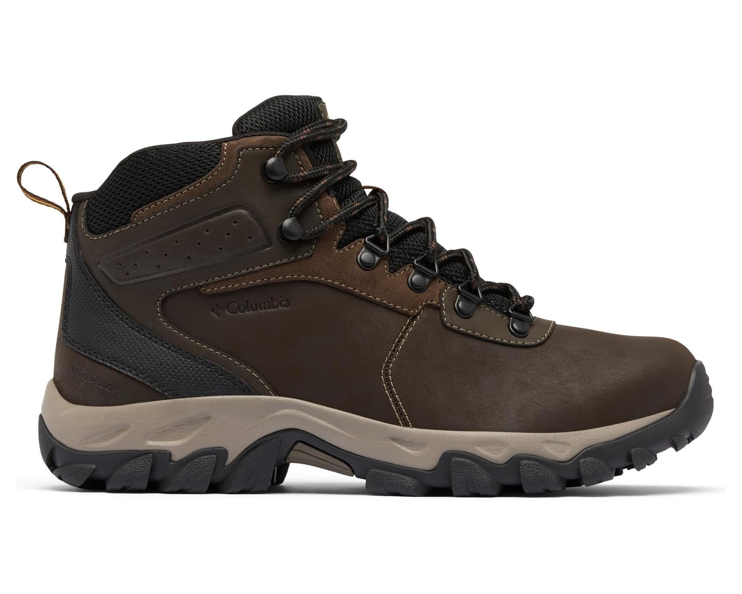 Men's Columbia Newton Ridge Plus II Waterproof Cordovan/Squash