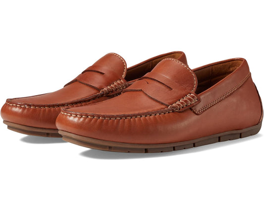Men's Johnston & Murphy Collection Baldwin Driver Penny Cognac