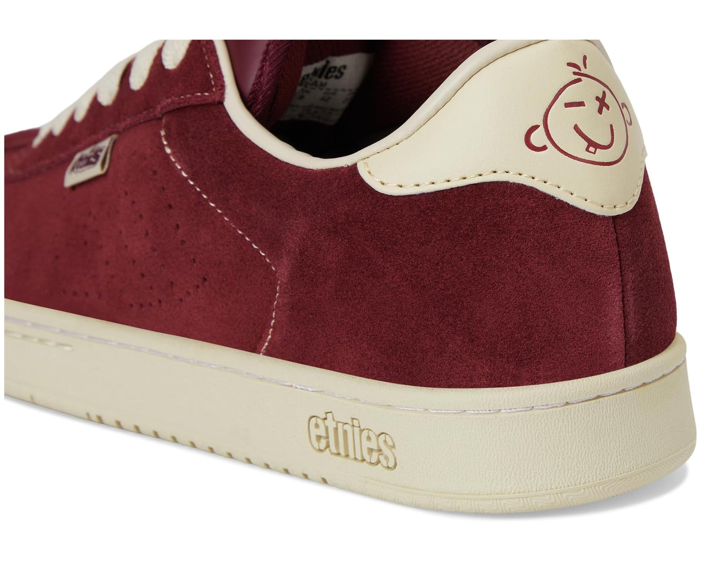 Men's etnies Scam Burgundy/Tan