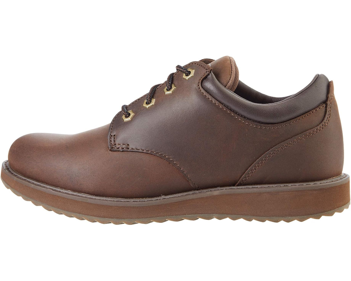 Men's L.L.Bean Stonington Oxford Shoes Plain Toe Deepest Brown