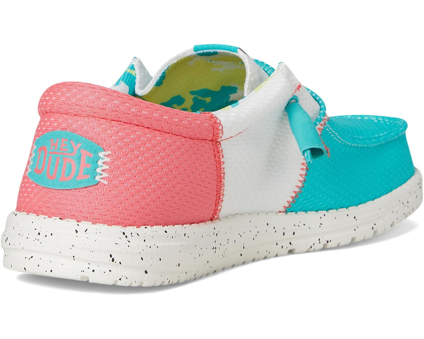 Men's Hey Dude Wally Tri Party Animal Ceramic Blue/Multi
