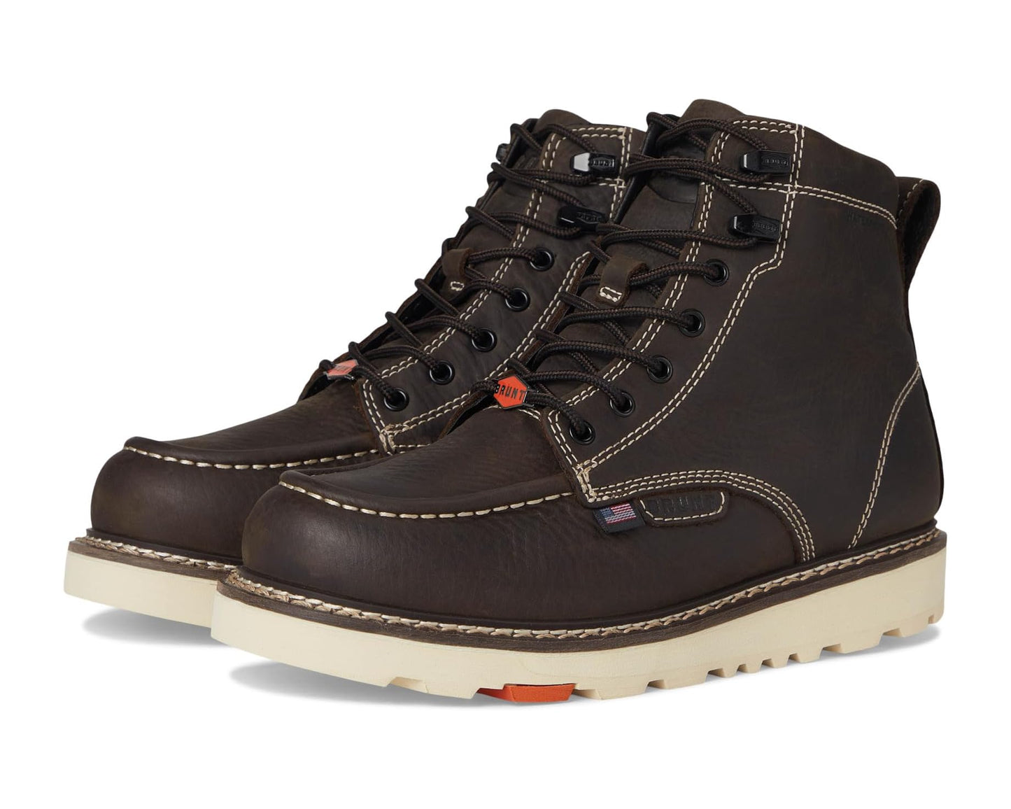 Men's BRUNT The Marin 6 USA Welted Soft Toe Brown