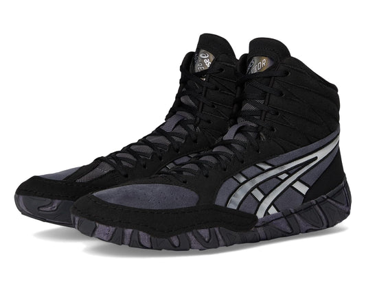 Men's ASICS Aggressor 6 Black/Pure Silver