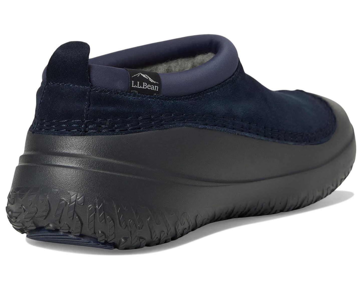 Men's L.L.Bean Wicked Good Max Slippers Carbon Navy/Black