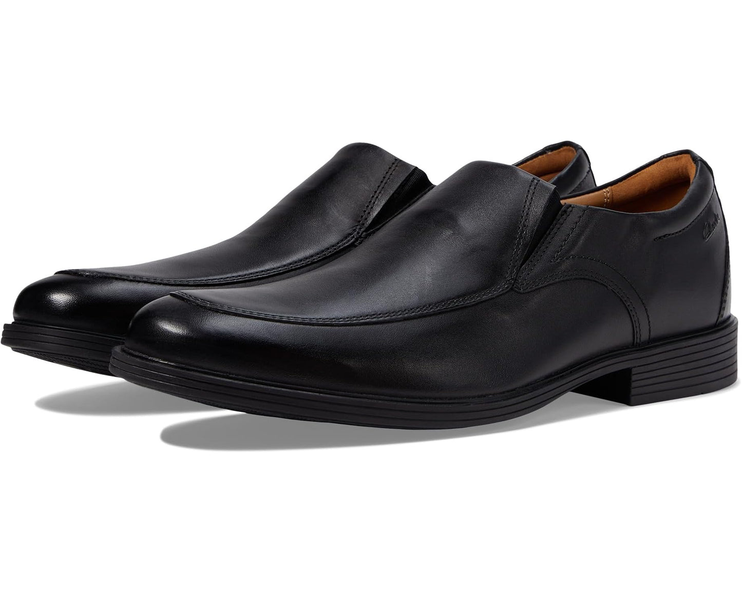 Men's Clarks Whiddon Step Black Leather