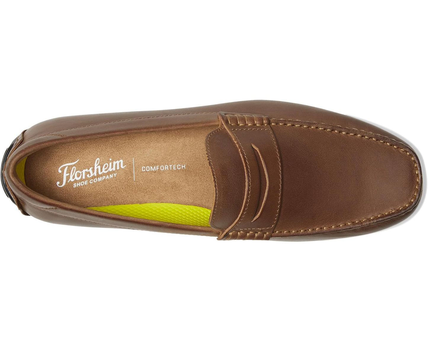 Men's Florsheim Throttle Penny Brown Crazy Horse II