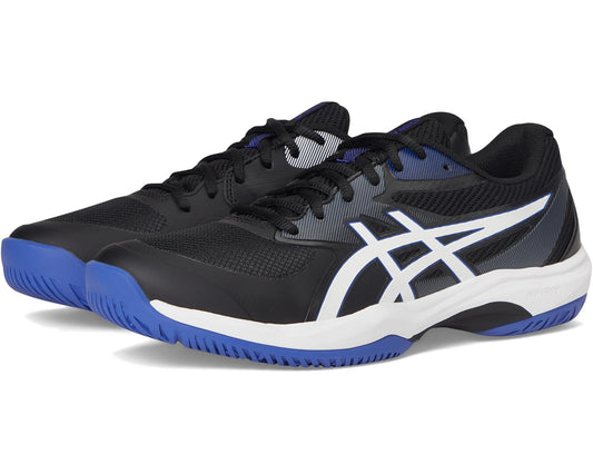 Men's ASICS Game FF Tennis Shoes Black/White