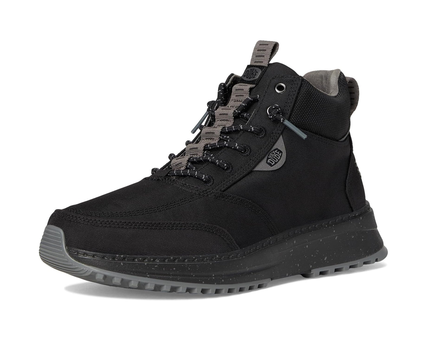 Men's Hey Dude Tahoe Nylon Black/Granite Grey