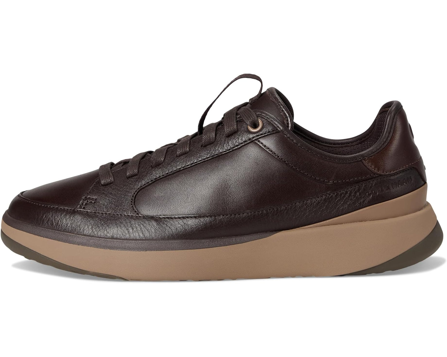 Men's Cole Haan Grandpro All Day Court Leather Sneakers Chocolate/Madeira Suede/Irish Coffee