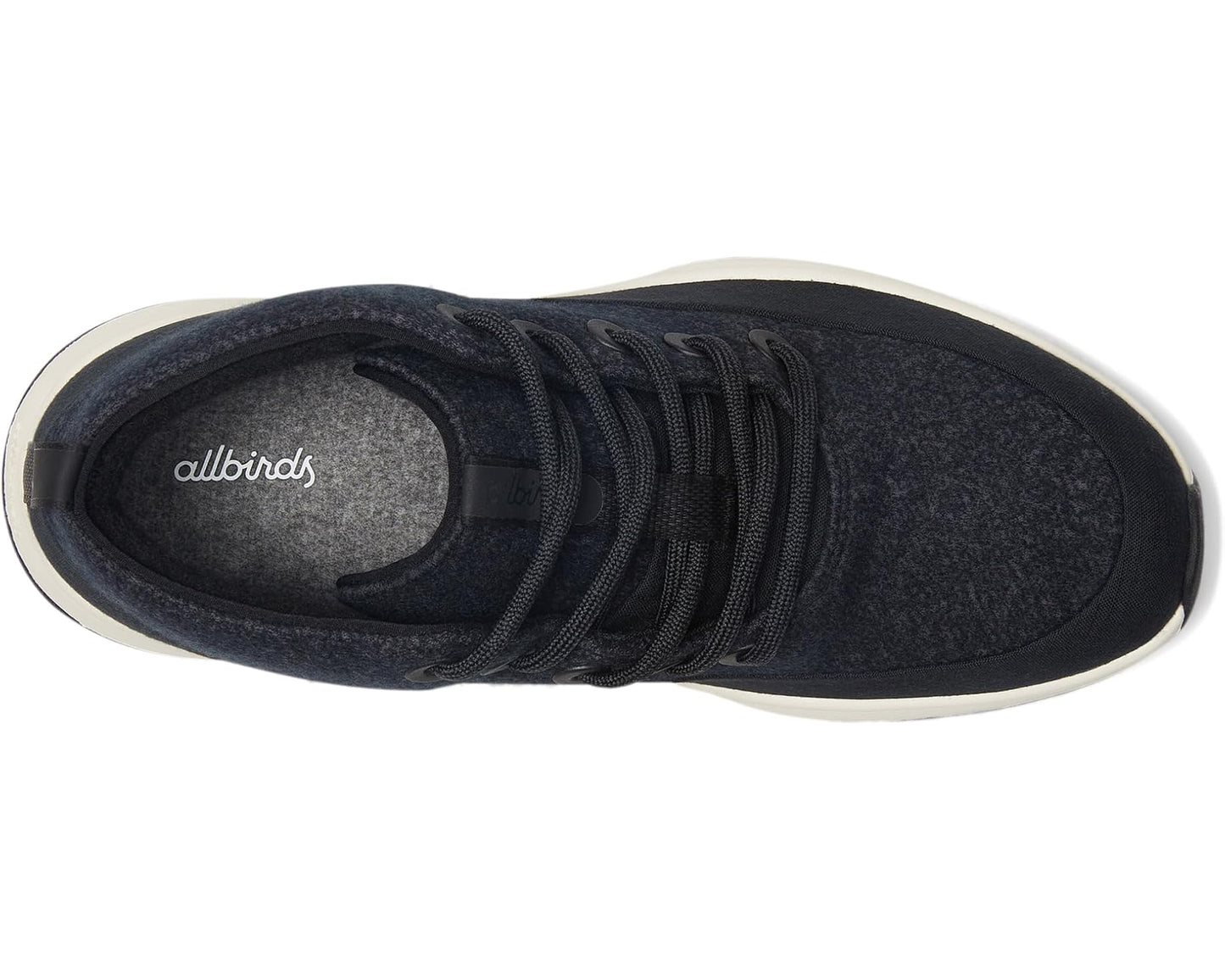 Men's Allbirds Wool Runner NZ Mid Waterproof Natural Black (Natural White)