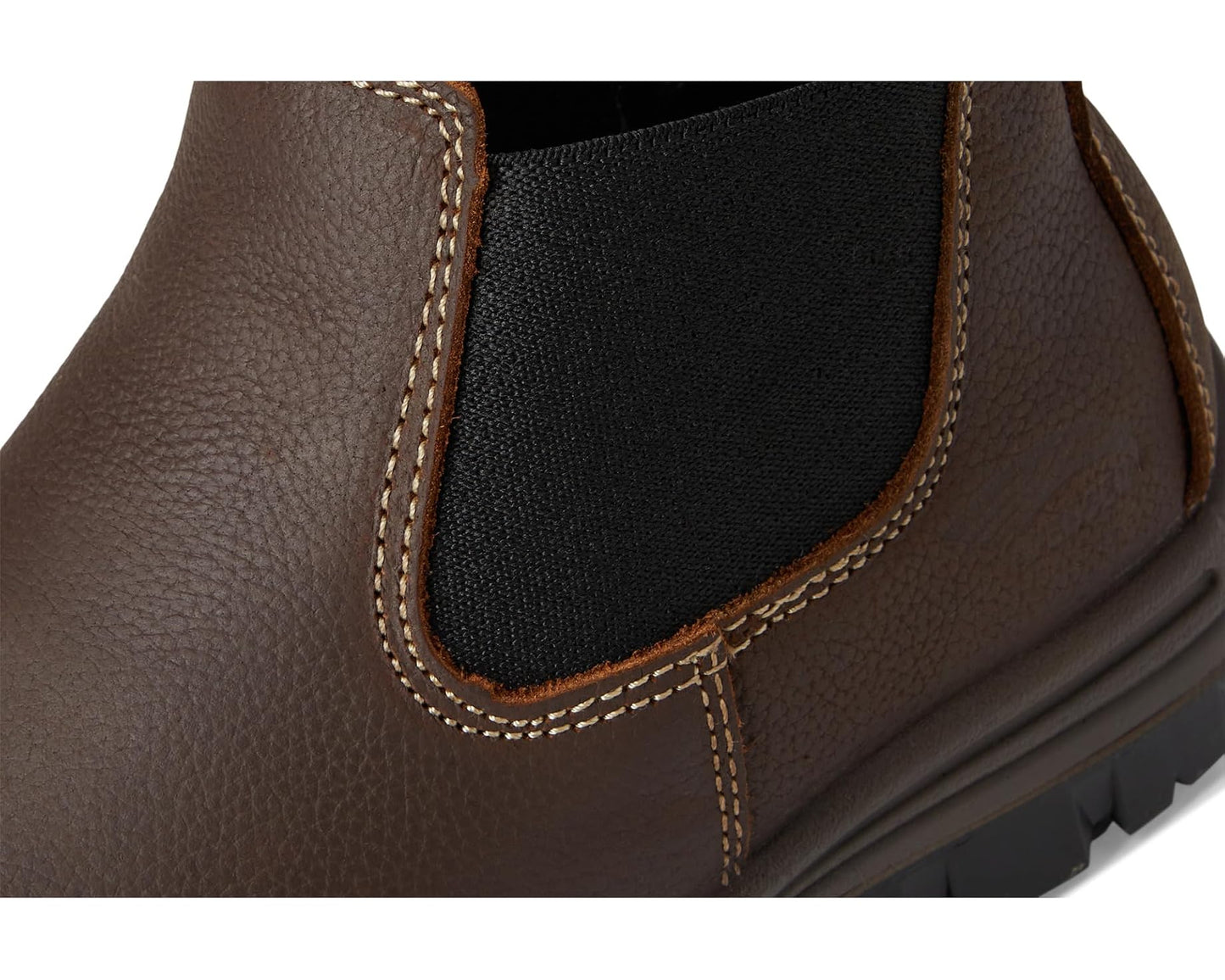 Men's Avenger Work Boots Foreman Chelsea CT Brown