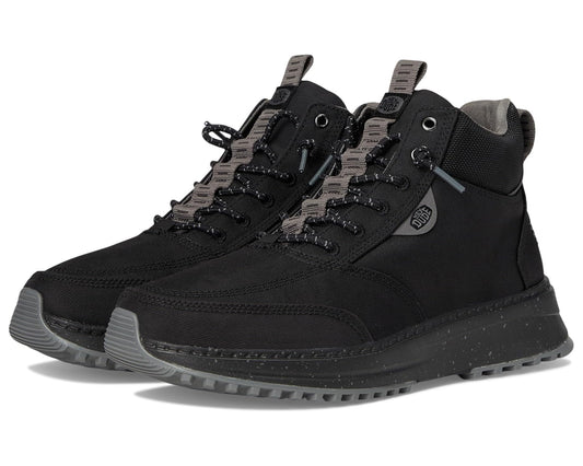 Men's Hey Dude Tahoe Nylon Black/Granite Grey