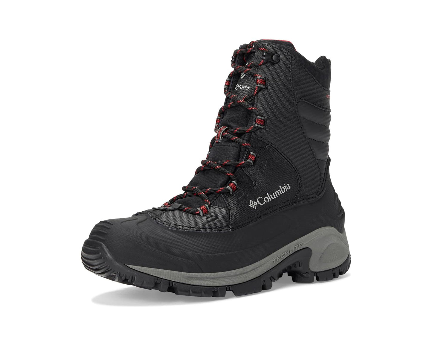Men's Columbia Bugaboot III Black/Bright Red 1