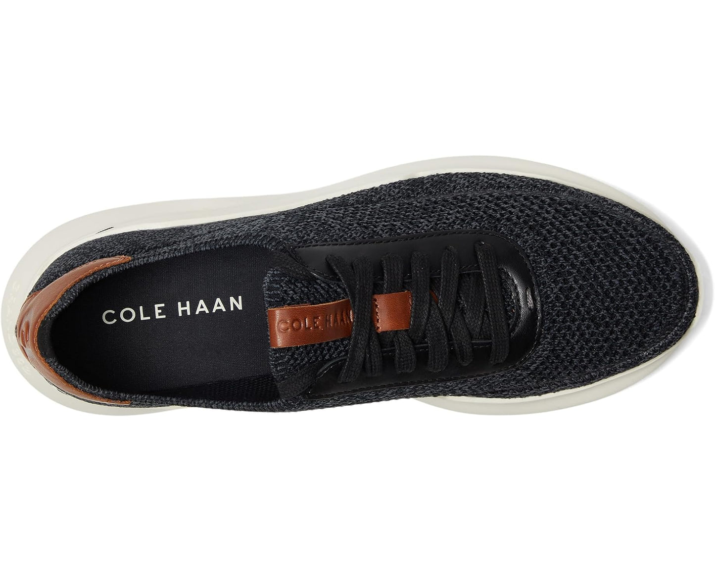 Men's Cole Haan Grand Crosscourt Stitchlite Runox Sneakers Black/British Tan/Ivory