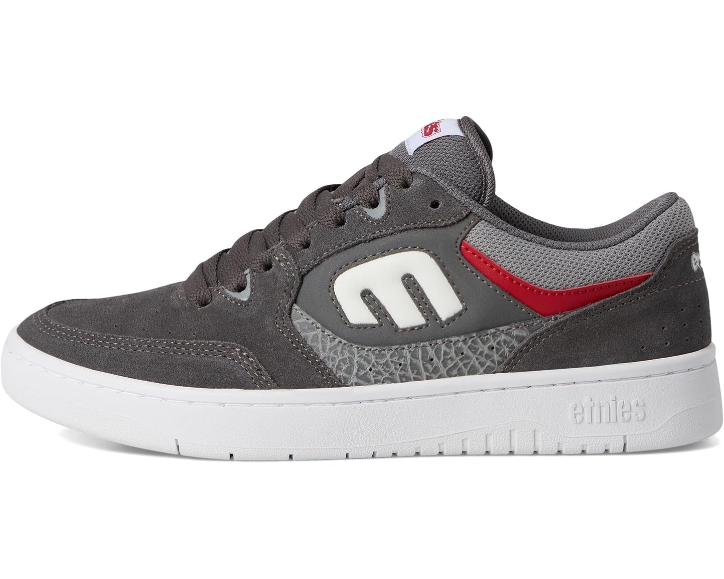 Men's etnies Loot Grey/Light Grey/Red