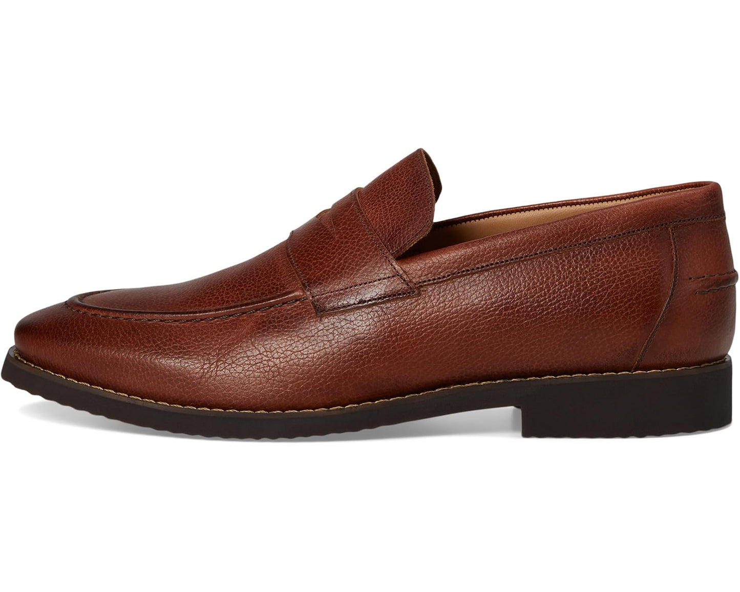 Men's johnnie-O J-Flex Penny Leather Mahogany