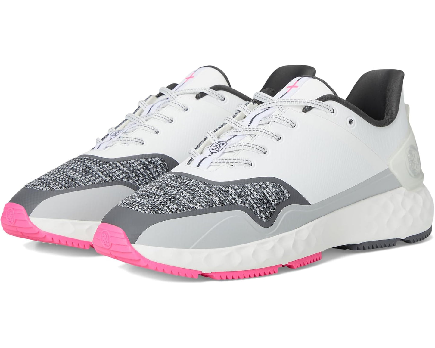 Men's GFORE MG4+ Stippled Golf Shoes Snow/Nimbus