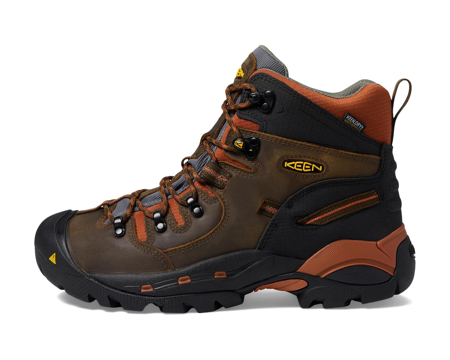 Men's KEEN Utility Pittsburgh Soft Toe Cascade Brown/Bombay Brown