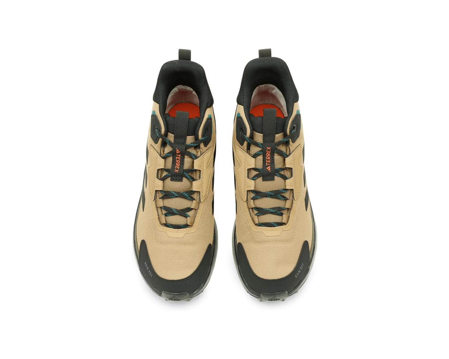 Men's adidas Outdoor Terrex Anylander Mid Top Rain.RDY Hiking Shoes Cardboard/Black/Shadow Olive