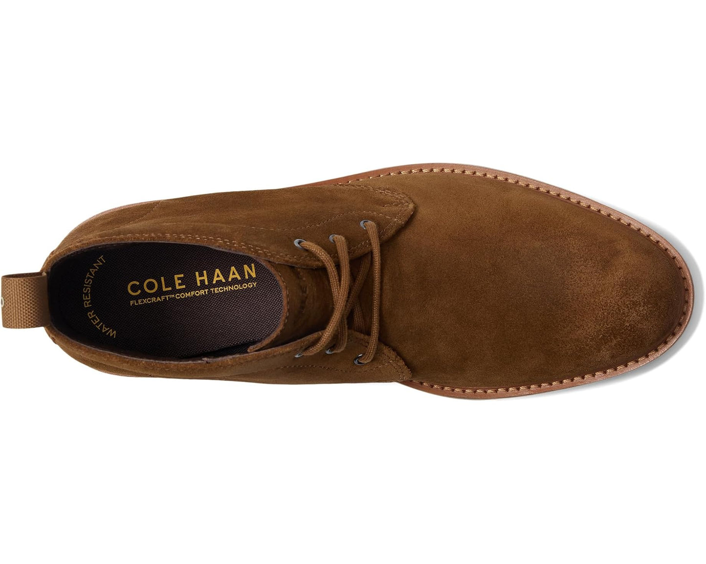 Men's Cole Haan Chamberlin Grand Chukka Boots Brown Nubuck/Water Resistant