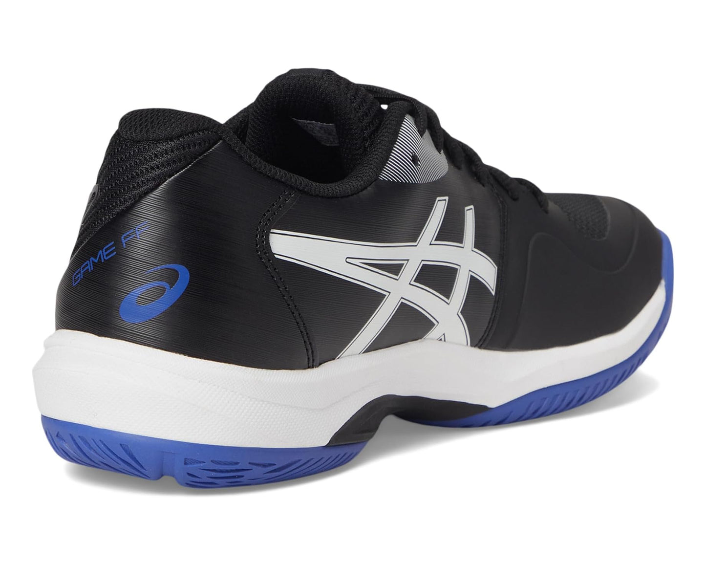 Men's ASICS Game FF Tennis Shoes Black/White