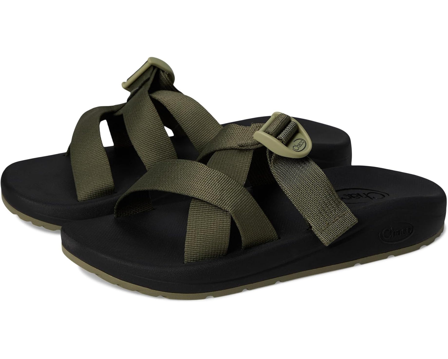 Men's Chaco Cushz Slide Mossy Olive