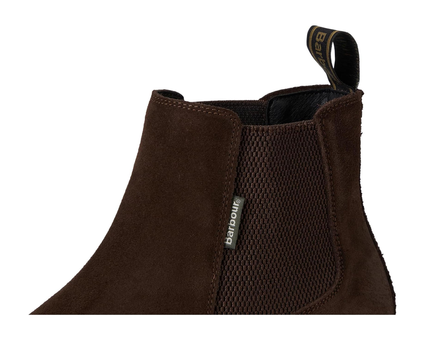 Men's Barbour Tinstone Chelsea Boots Choc Suede