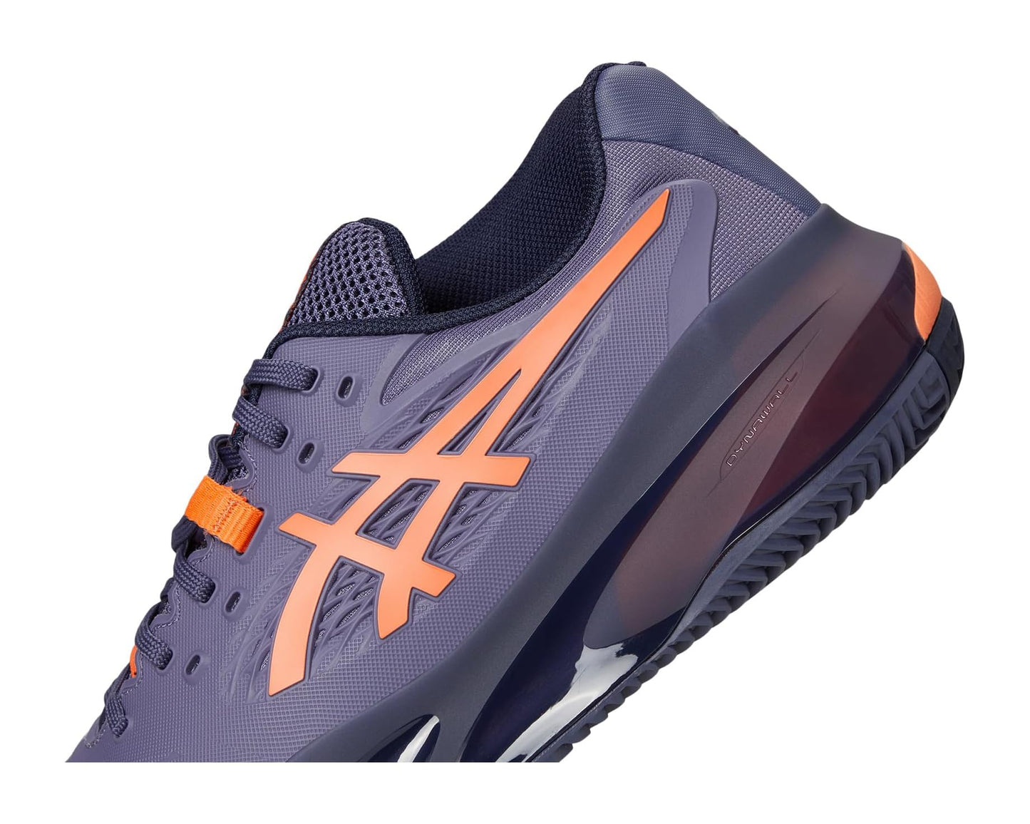 Men's ASICS Gel-Resolution X Clay Greyish Purple/Nova Orange