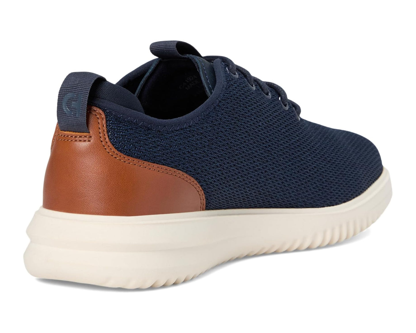 Men's Cole Haan Grand+ Knit Oxfords Navy Blazer/British Tan