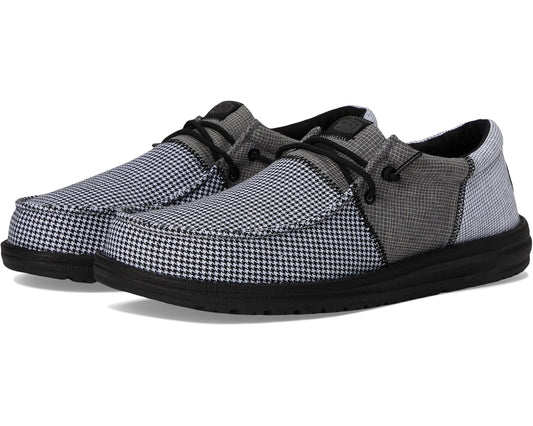 Men's Hey Dude Wally Tri Mix Craft Black/Multi