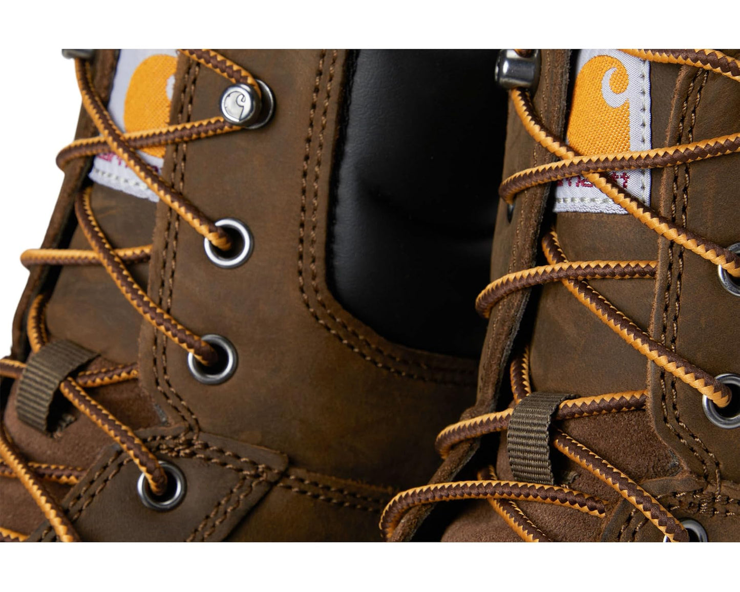 Men's Carhartt Millbrook 6 Waterproof Nano Toe Wedge Boots Mossy Brown