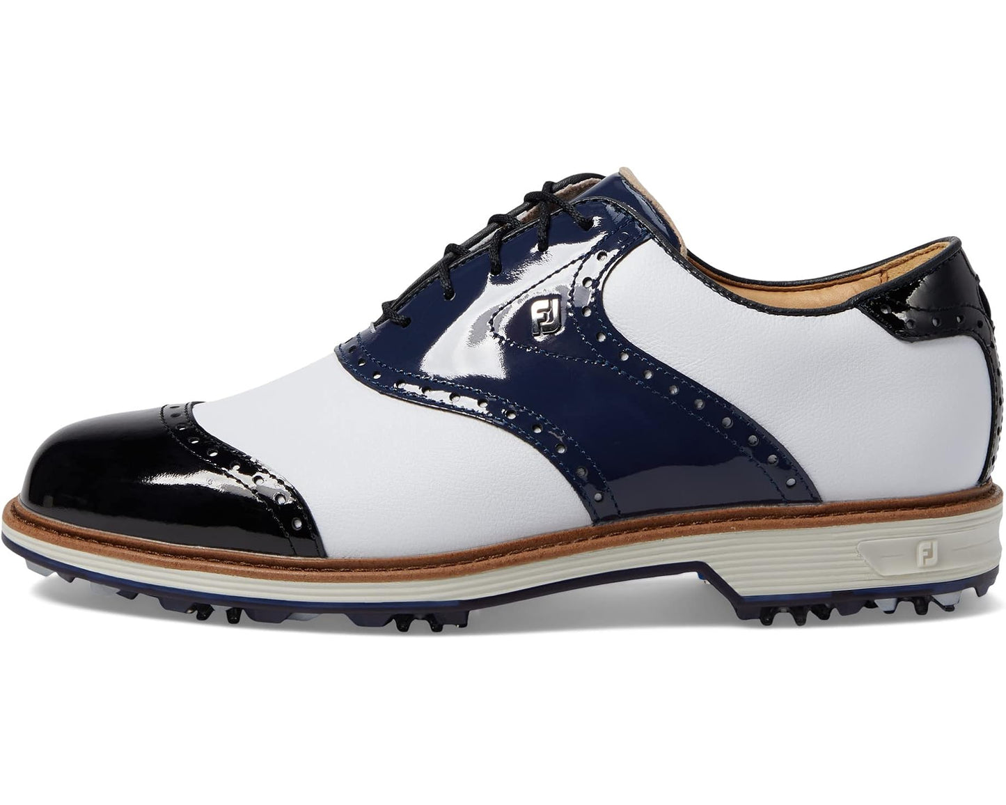 Men's FootJoy Premiere Series - Wilcox Golf Shoes- Previous Season White/Navy/Black