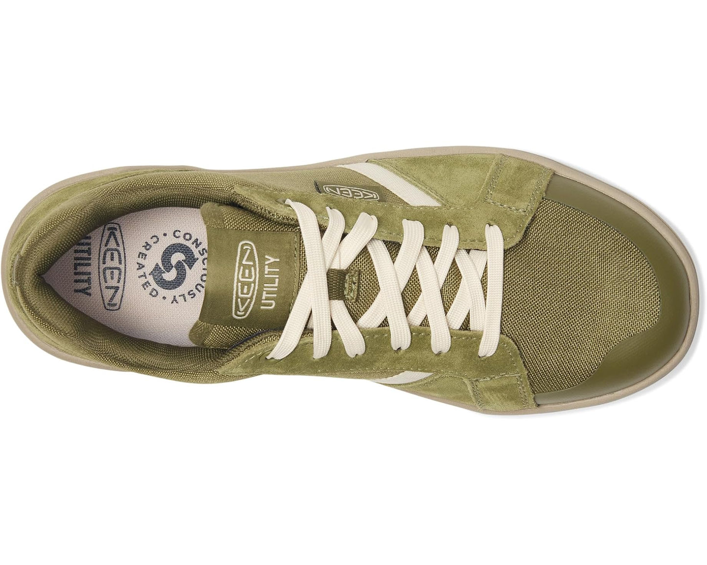 Men's KEEN Utility Kenton Work Shoes (Soft Toe) Winter Moss/Birch