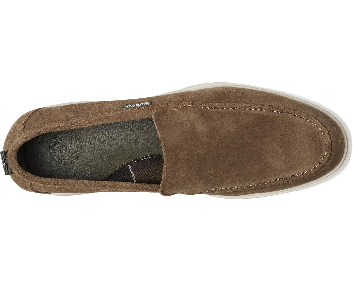 Men's Barbour Barbour Carty Loafer Taupe Suede