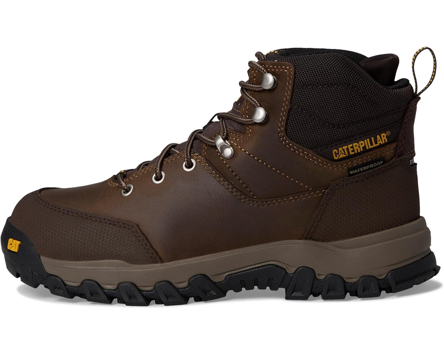 Men's Caterpillar Threshold Rebound Hiker WP ST Bison