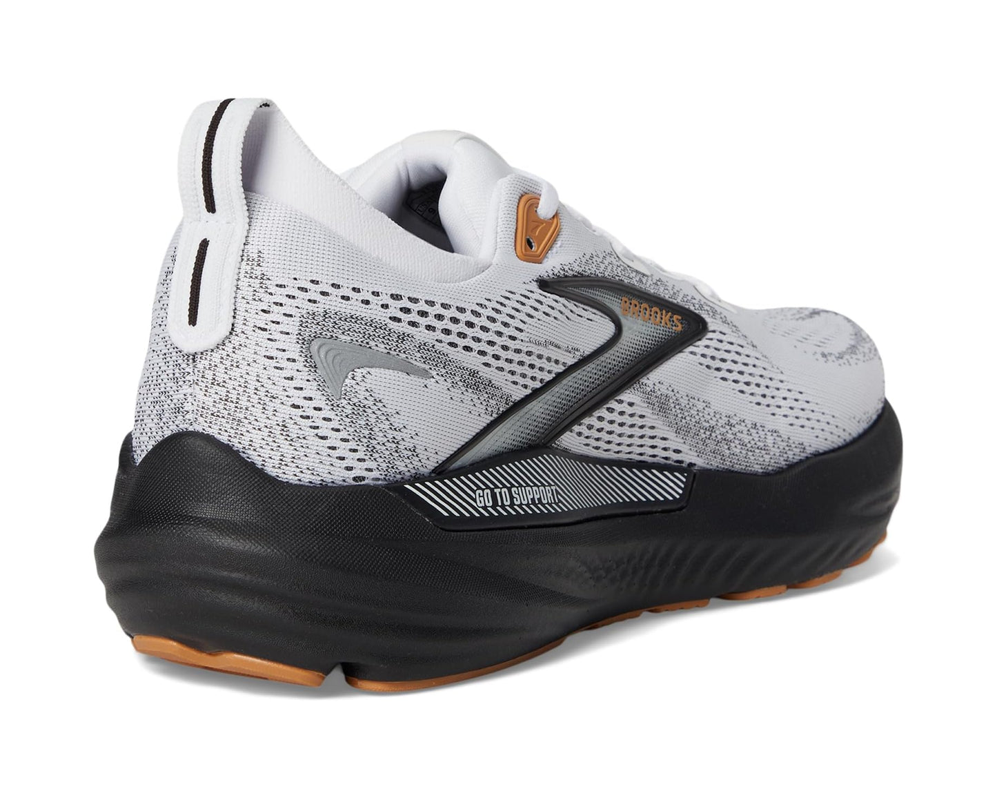 Men's Brooks Glycerin GTS 22 White/Grey/Black