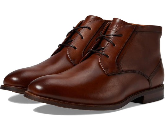 Men's Florsheim Rucci Plain Toe Chukka Cognac