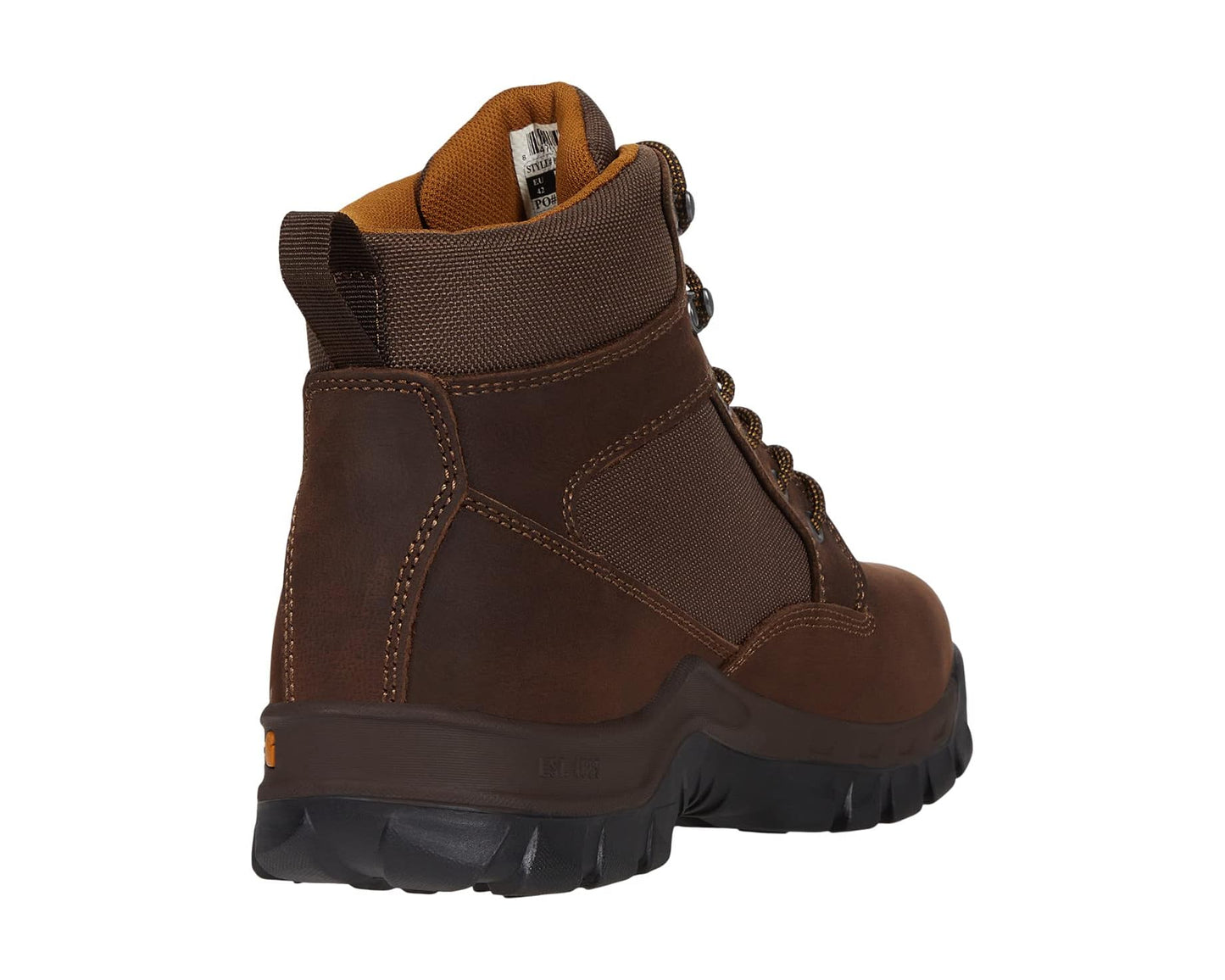 Men's Carhartt Rugged Flex 6 Waterproof Steel Toe Chocolate Brown Oil Tanned