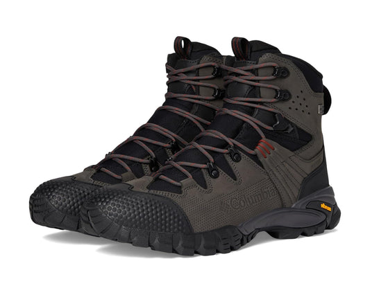 Men's Columbia Navigator Trek Outdry Leather Black/Spice
