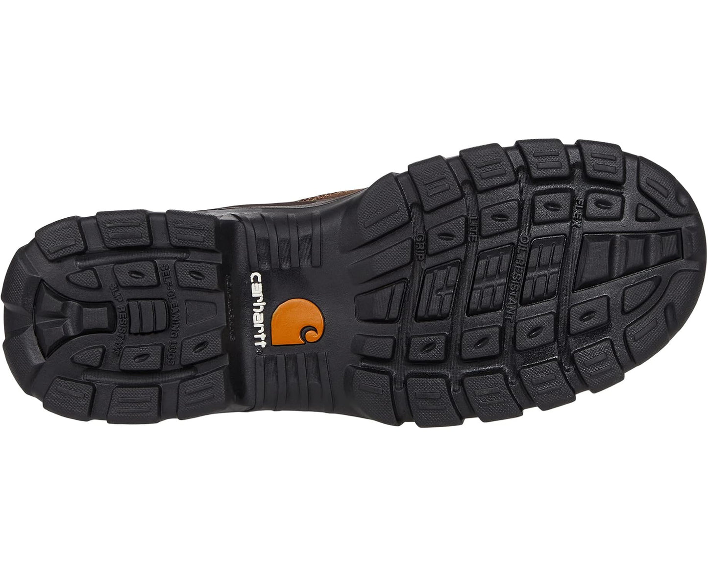 Men's Carhartt Rugged Flex 6 Waterproof Steel Toe Chocolate Brown Oil Tanned